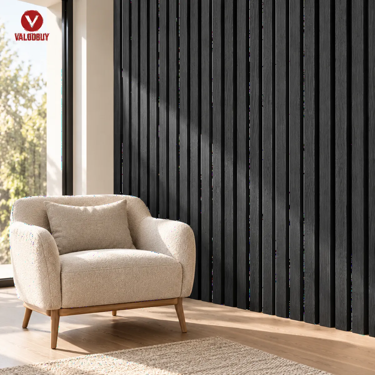 Fluted Wall 17mm Panel Dinding Berjalur