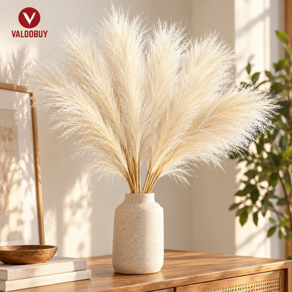 55cm Artificial Pampas Rumput Pampas Tiruan