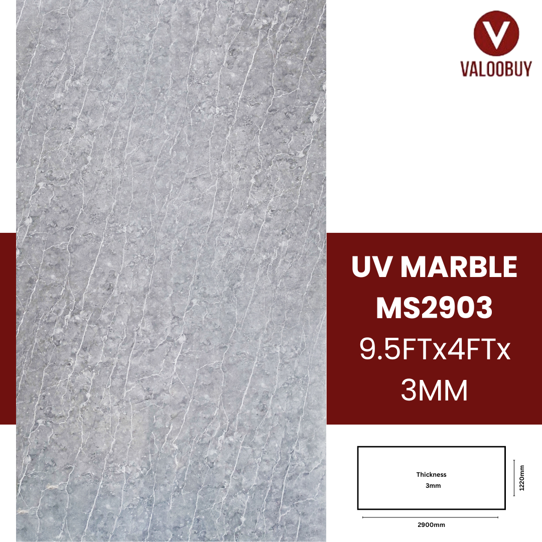 Ms2903 - Marble Sheet Uv Pvc