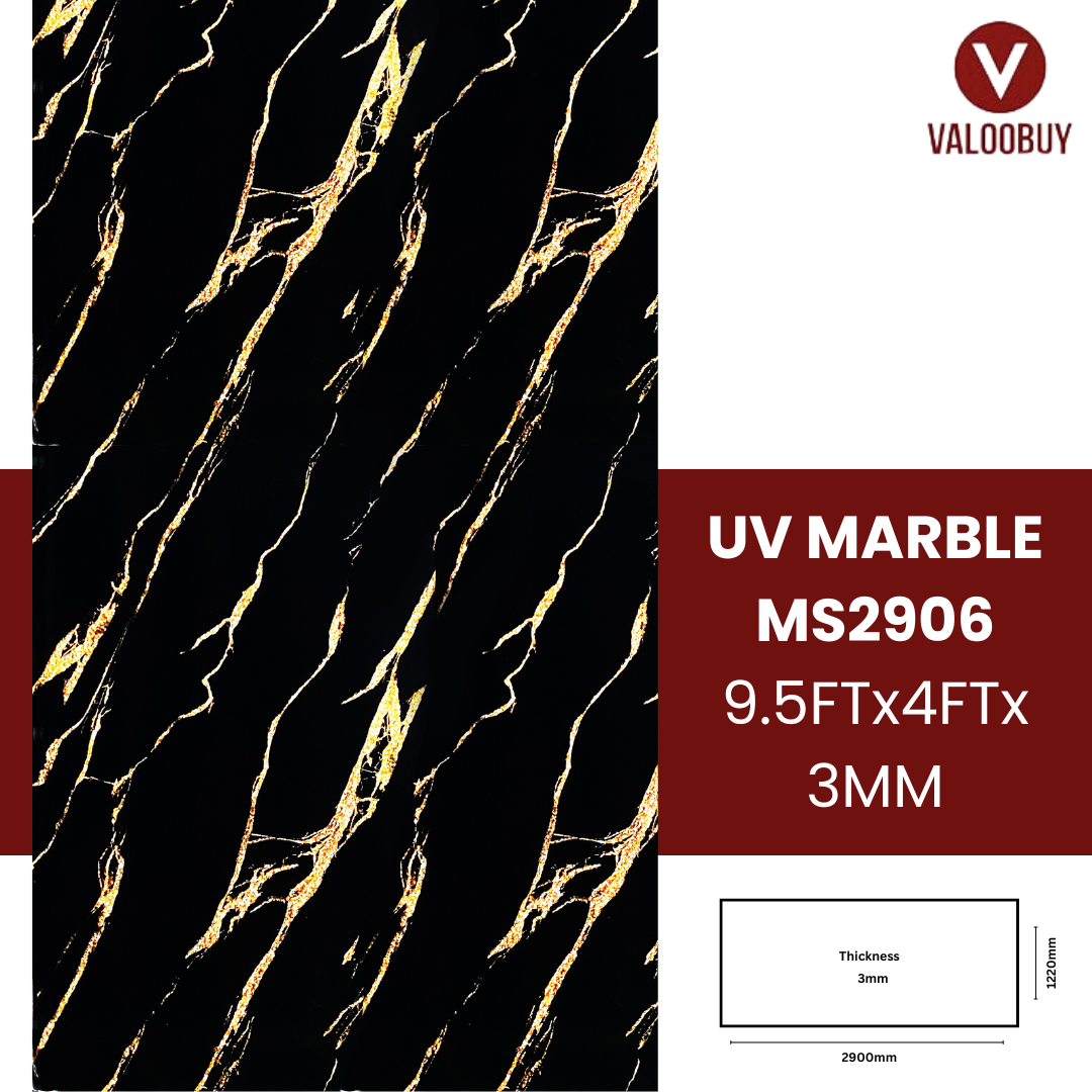 Ms2906 - Marble Sheet Uv Pvc