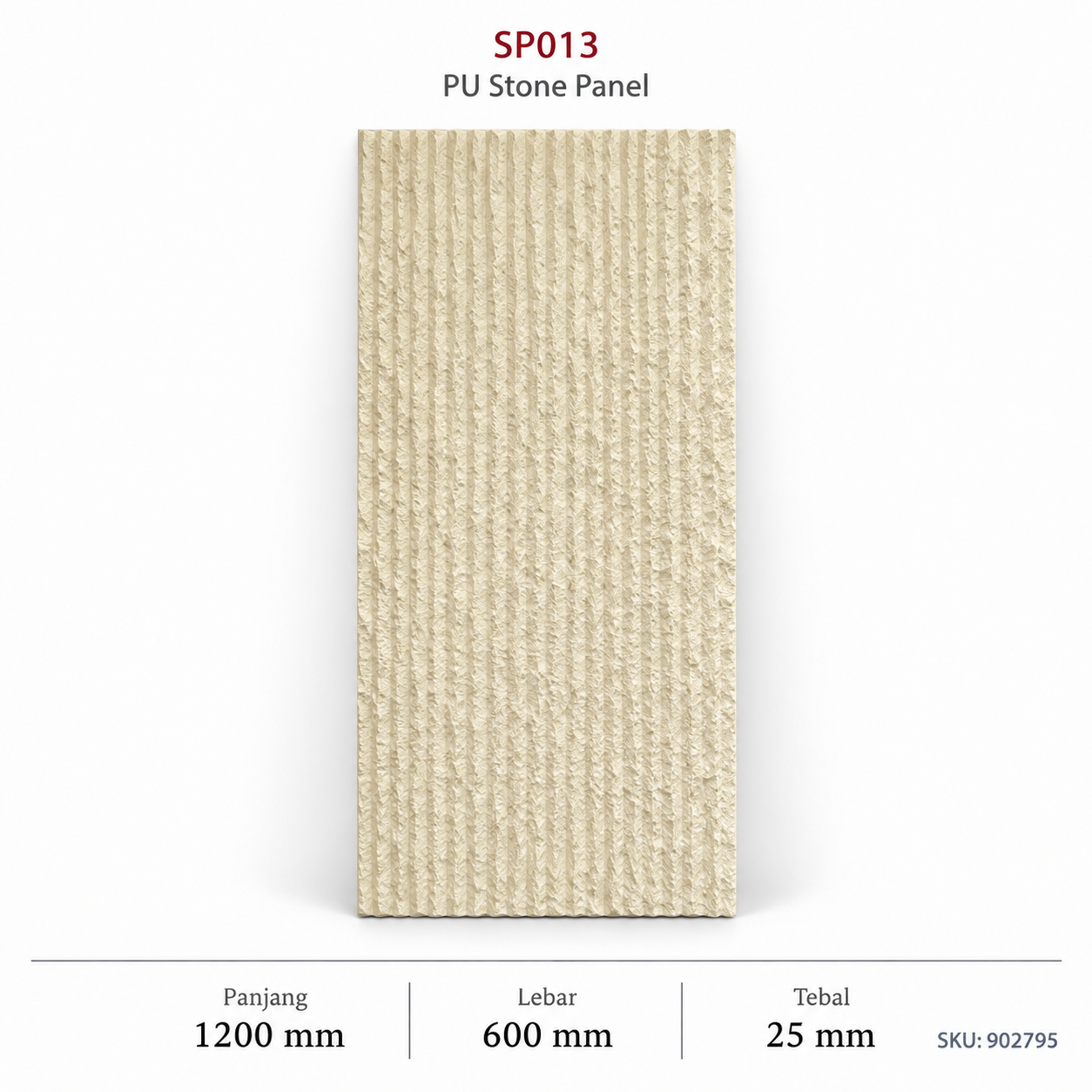SP013 - Pu Stone Panel