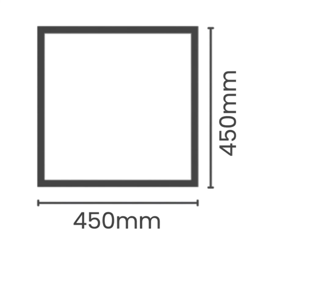 Square Grand Mirror 450*450*5mm