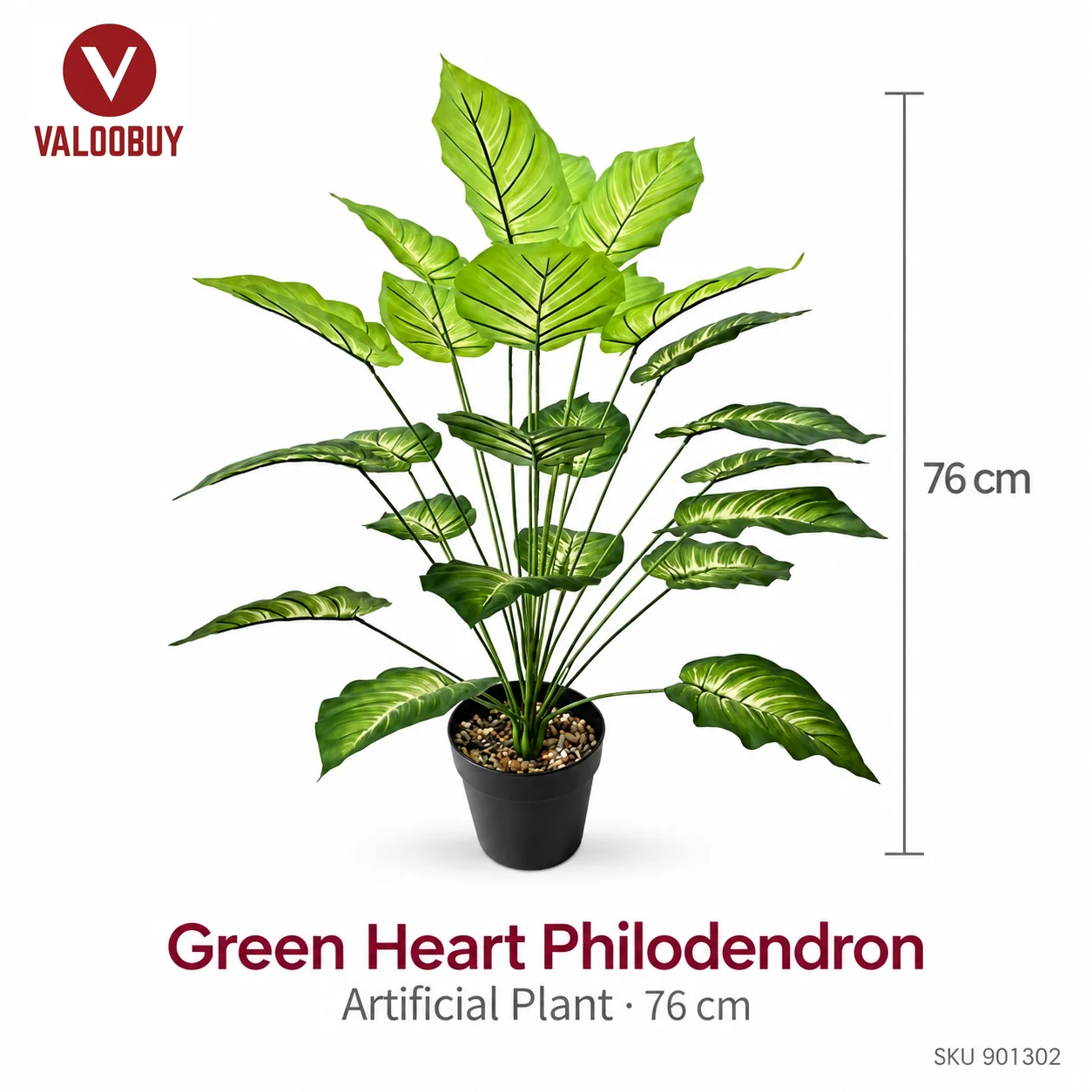 Pokok Philodendron Pokok Tiruan Hiasan