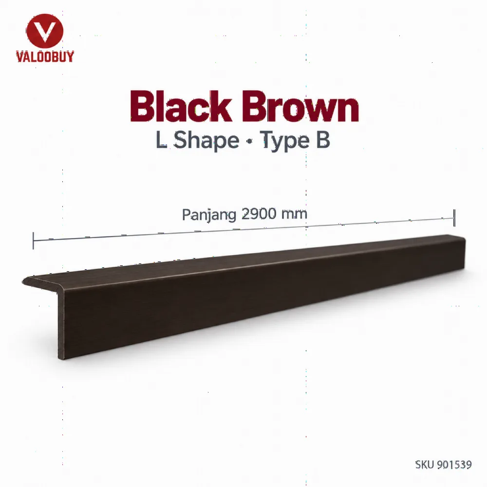 L-Shape - Outdoor Decking Kemasan Tepi