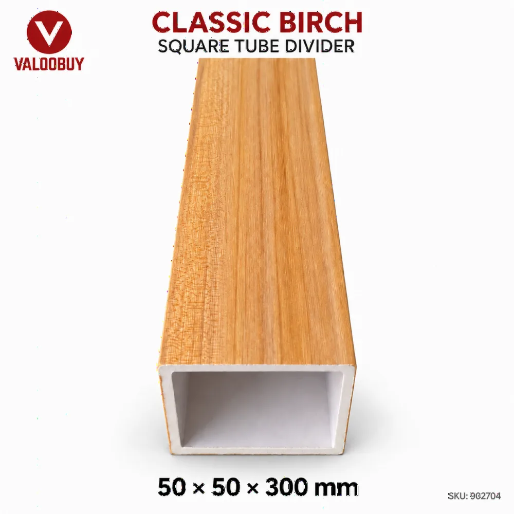 Square Tube Lamp Divider Lampu Tiang