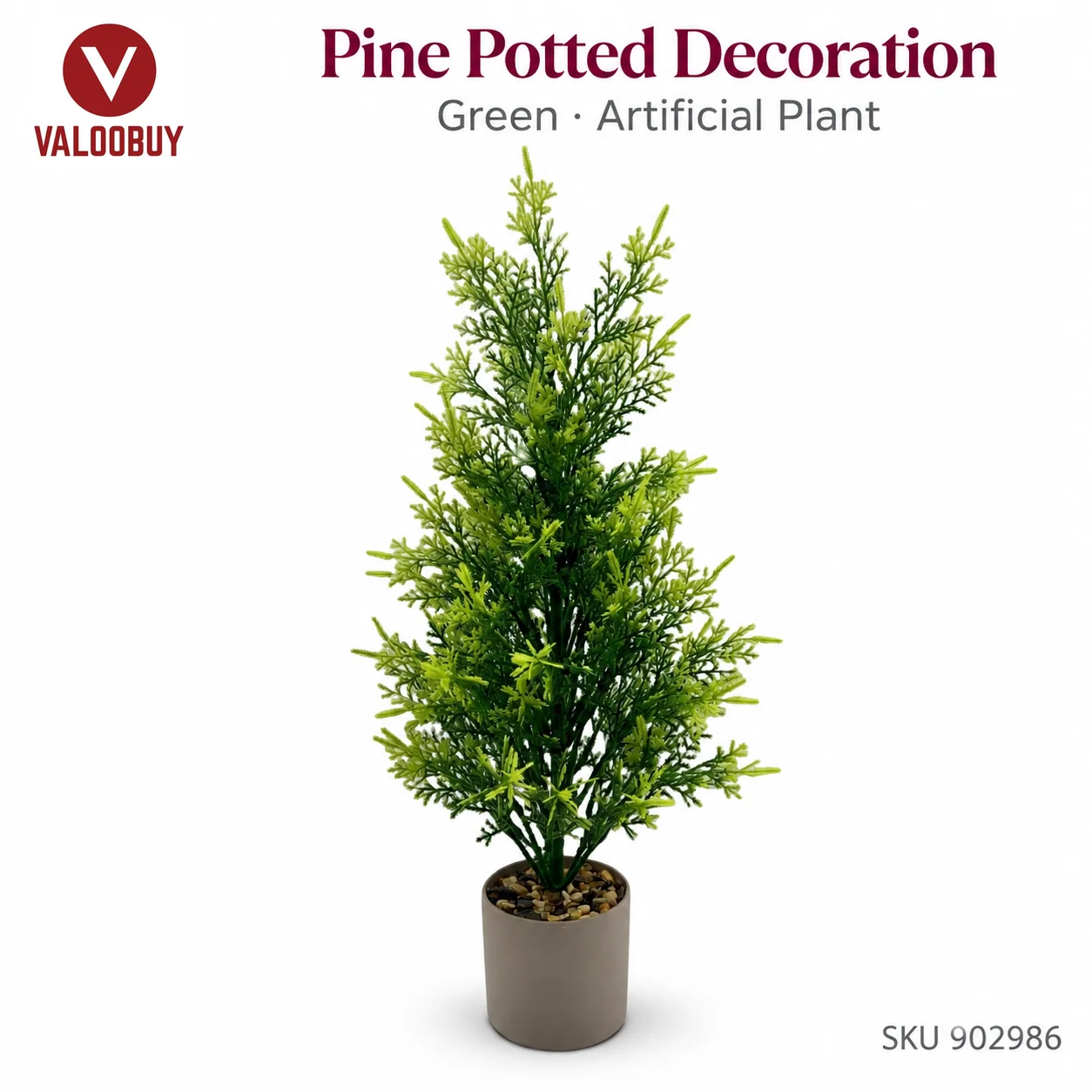 Artifical Pine Potted Decoration