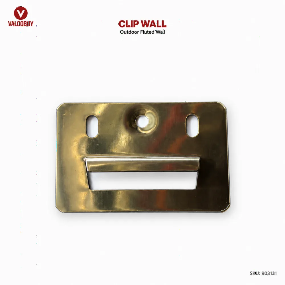 Clip Wall - Outdoor Fluted Wall