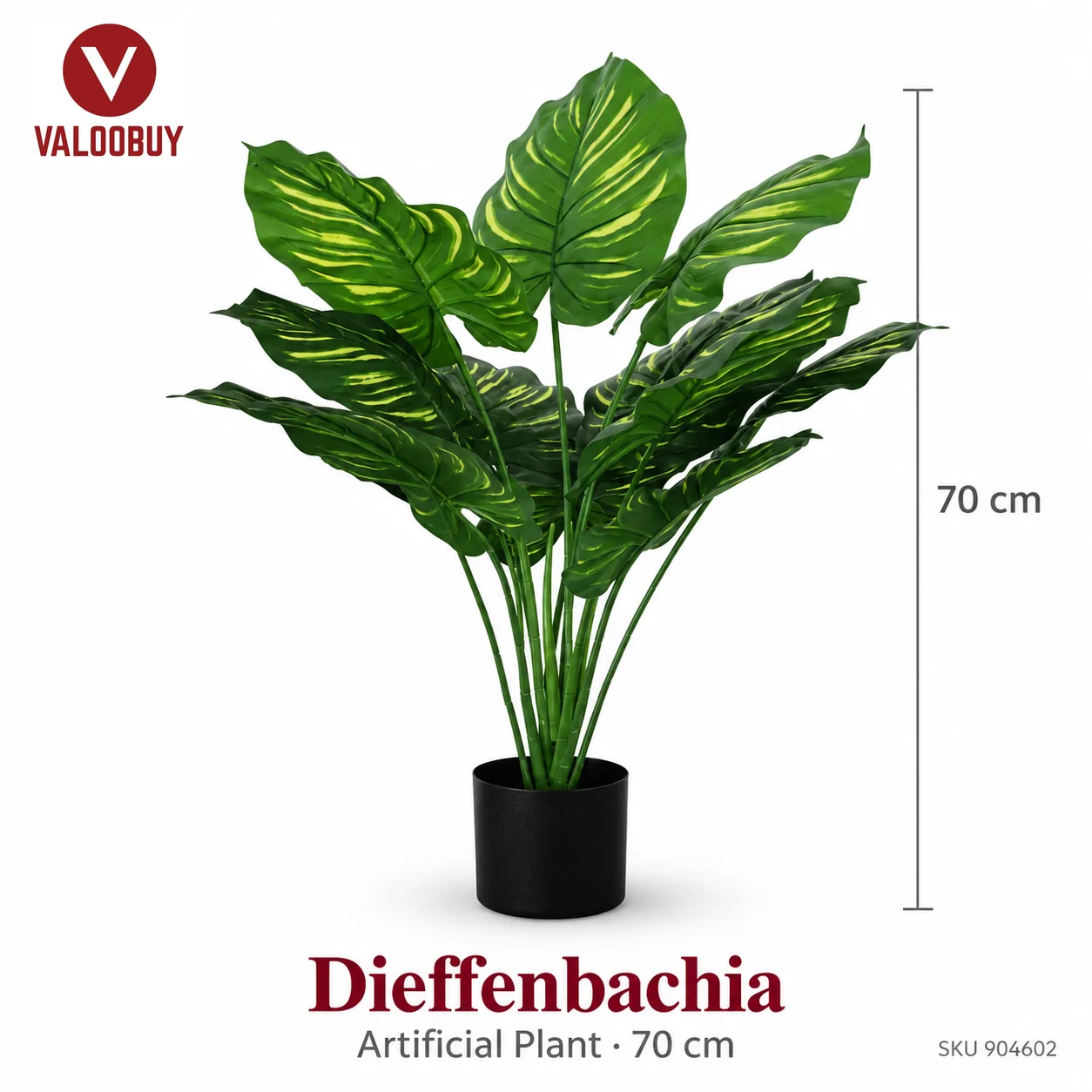 70 Cm - Diffenbachia Artificial Tree