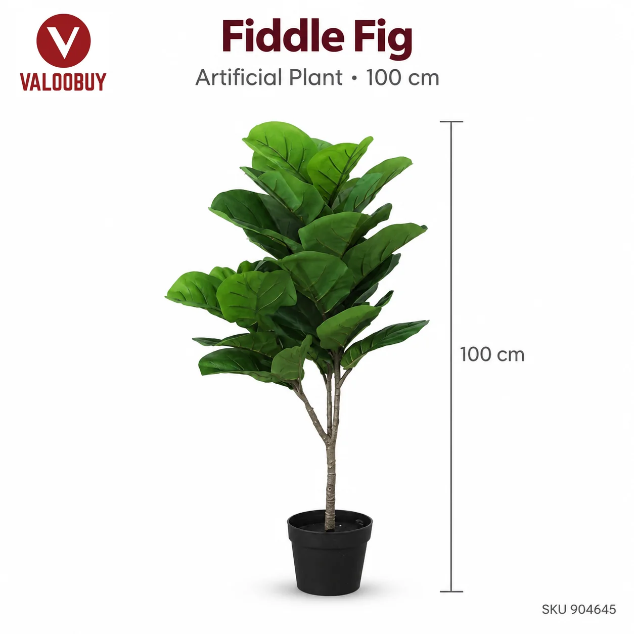 Pokok Viral Fiddle Fig Pokok Tiruan Hiasan