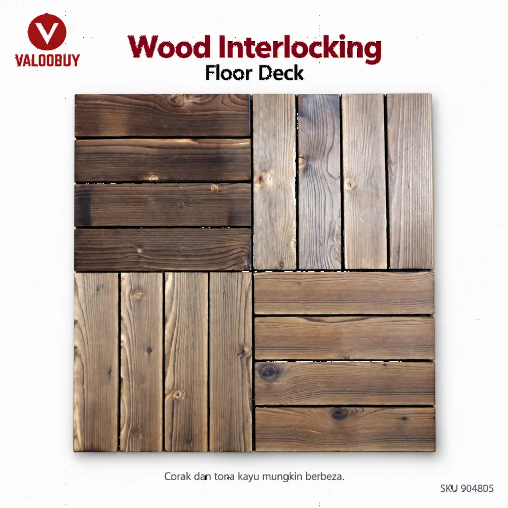 Floor Deck Wood Interlocking