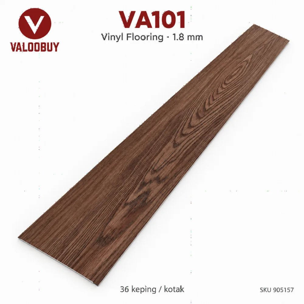 Vinyl Flooring 1.8mm Lantai Vinyl Berpelekat