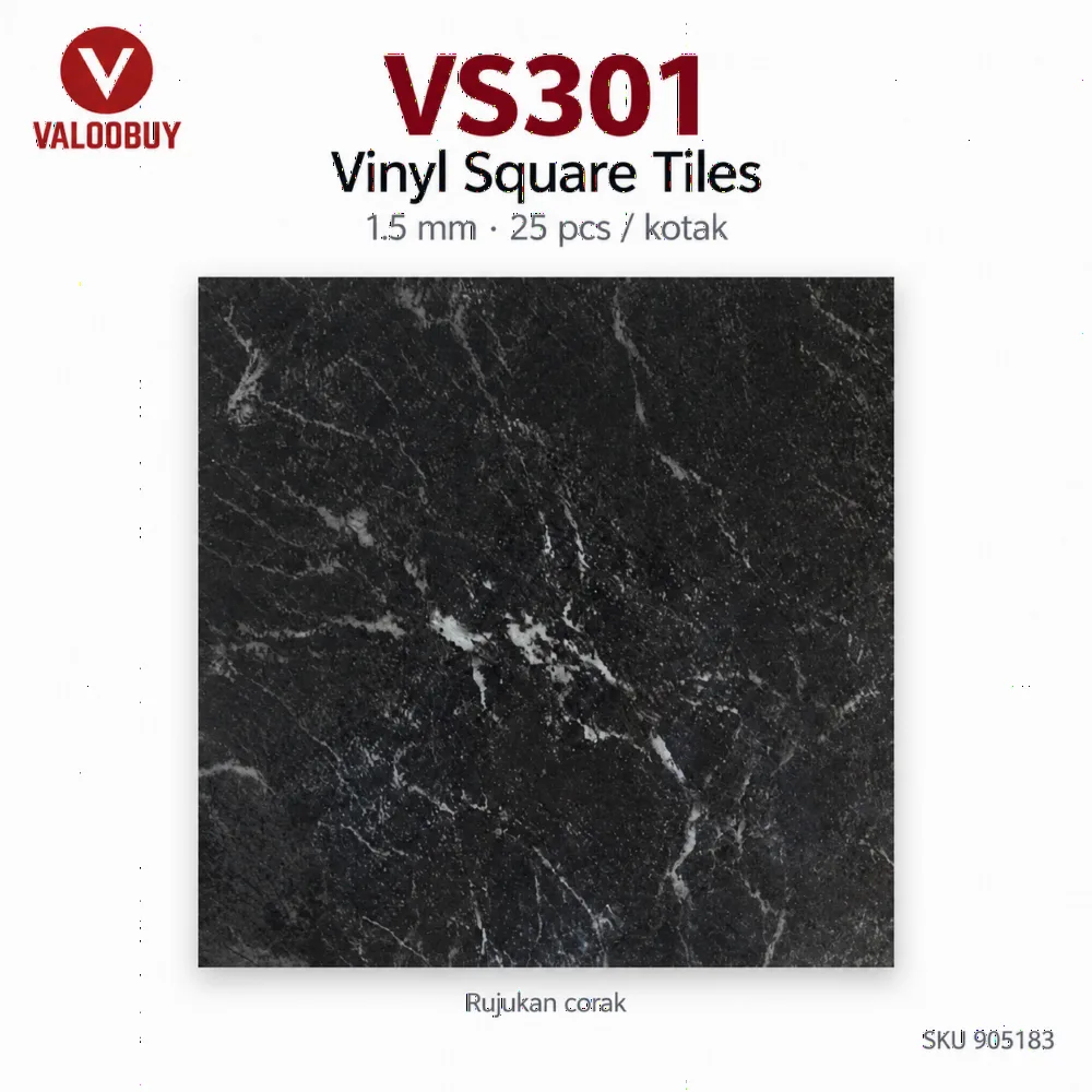 Vinyl Square, 25pcs, 25sqft